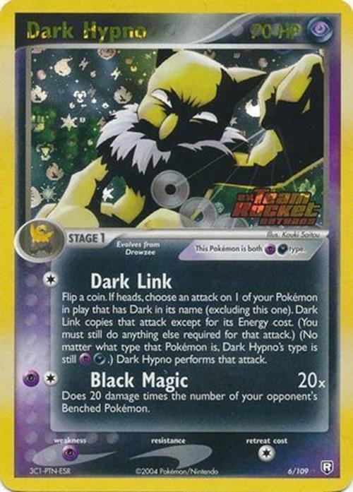 Dark Hypno (6/109) (Stamped) [EX: Team Rocket Returns] | Deep Dive Games St. Marys