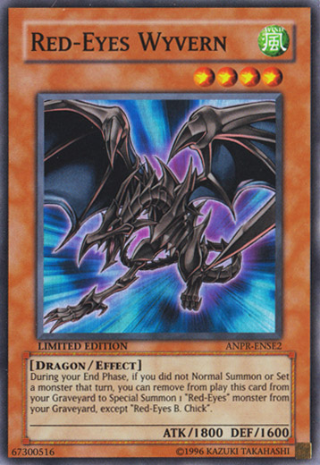 Red-Eyes Wyvern [ANPR-ENSE2] Super Rare | Deep Dive Games St. Marys