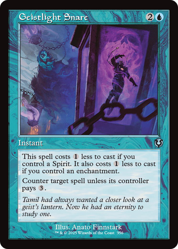 Geistlight Snare (Retro Frame) [Innistrad Remastered] | Deep Dive Games St. Marys