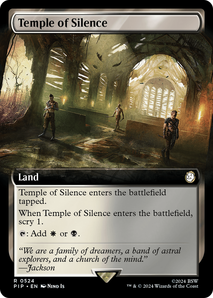 Temple of Silence (Extended Art) [Fallout] | Deep Dive Games St. Marys