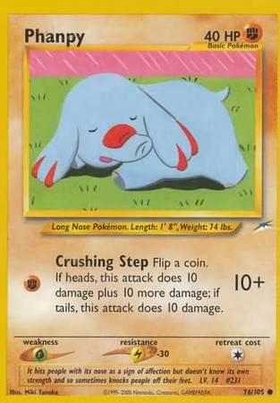 Phanpy (76/105) [Neo Destiny Unlimited] | Deep Dive Games St. Marys