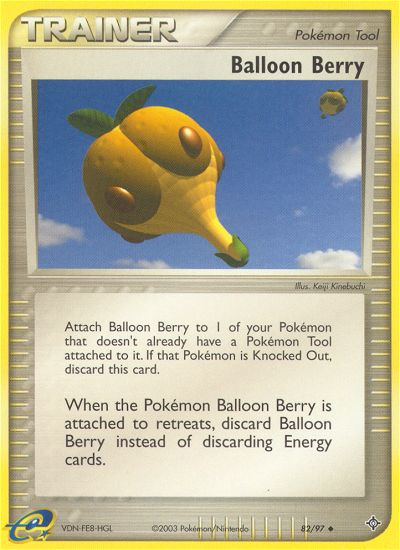 Balloon Berry (82/97) [EX: Dragon] | Deep Dive Games St. Marys