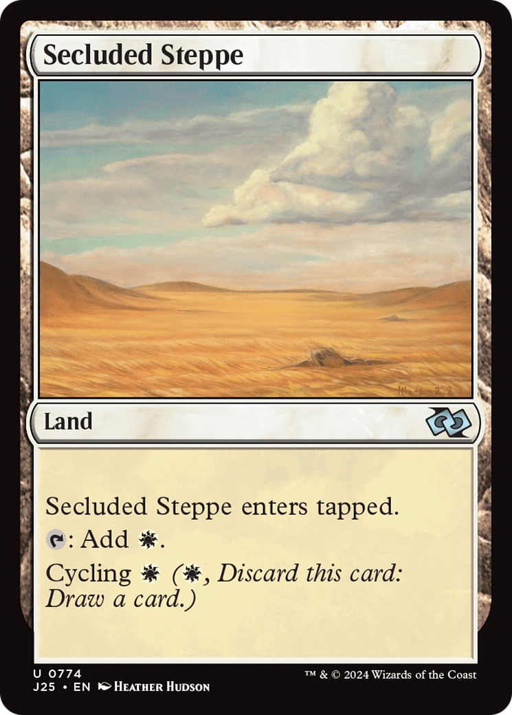 Secluded Steppe [Foundations Jumpstart] | Deep Dive Games St. Marys