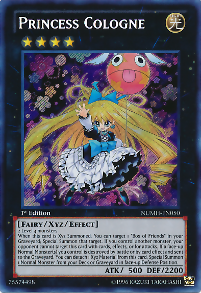 Princess Cologne [NUMH-EN050] Secret Rare | Deep Dive Games St. Marys