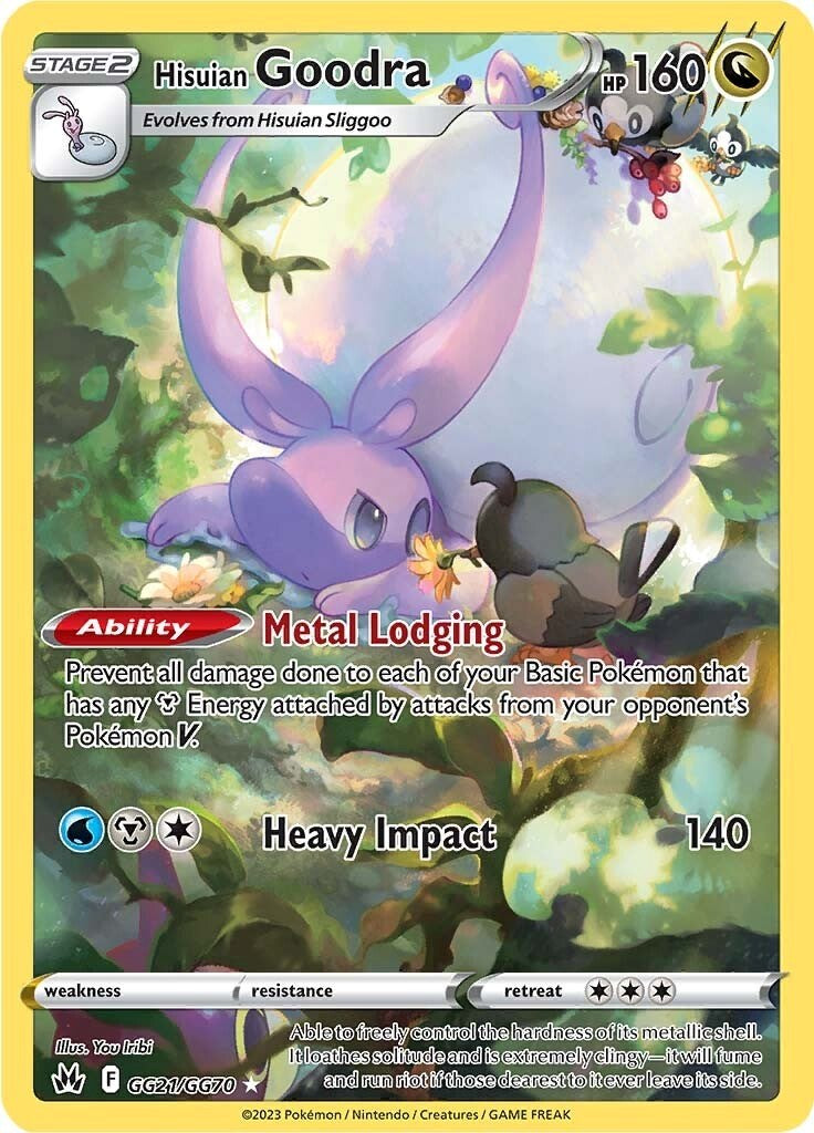 Hisuian Goodra (GG21/GG70) [Sword & Shield: Crown Zenith] | Deep Dive Games St. Marys