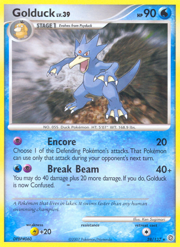 Golduck (28/132) [Diamond & Pearl: Secret Wonders] | Deep Dive Games St. Marys