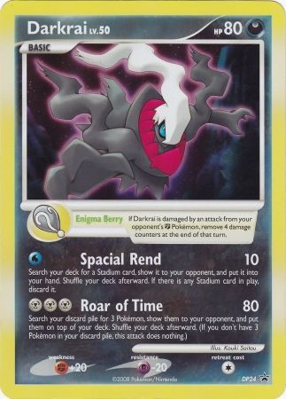 Darkrai (DP24) (Jumbo Card) [Diamond & Pearl: Black Star Promos] | Deep Dive Games St. Marys