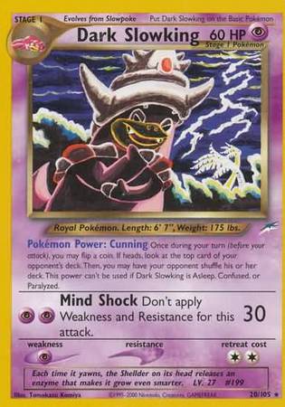 Dark Slowking (20/105) [Neo Destiny Unlimited] | Deep Dive Games St. Marys