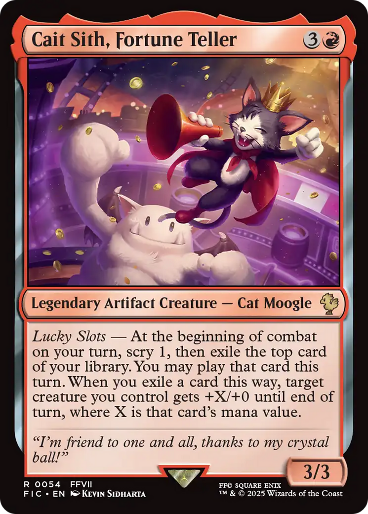 Cait Sith, Fortune Teller [FINAL FANTASY Commander] | Deep Dive Games St. Marys