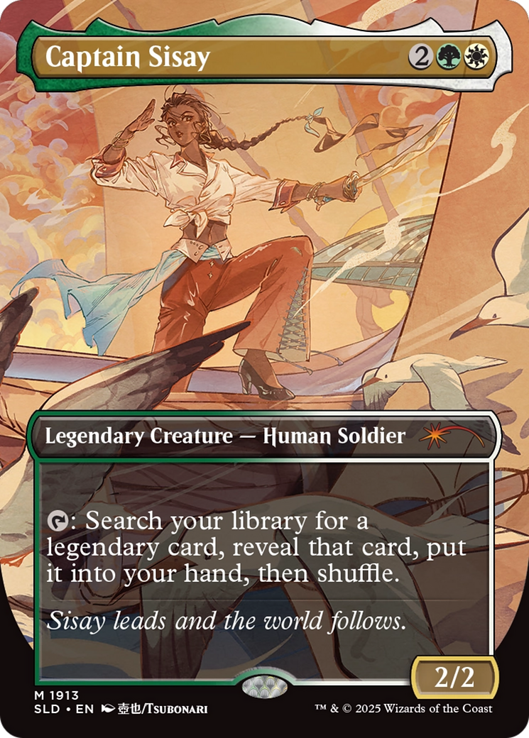 Captain Sisay (1913) (Rainbow Foil) [Secret Lair Drop Series] | Deep Dive Games St. Marys