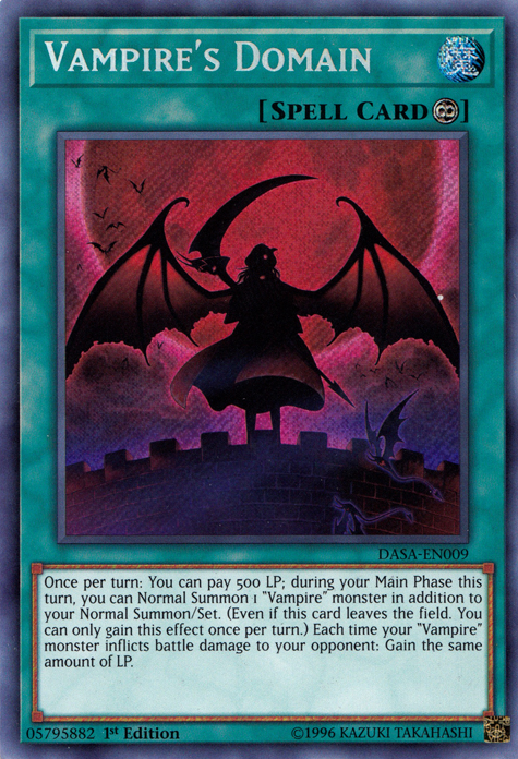 Vampire's Domain [DASA-EN009] Secret Rare | Deep Dive Games St. Marys