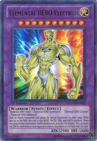 Elemental HERO Electrum [LCGX-EN052] Ultra Rare | Deep Dive Games St. Marys