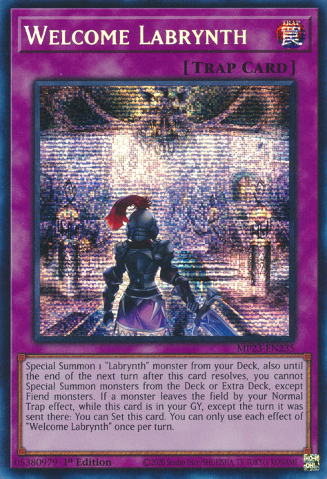 Welcome Labrynth [MP23-EN235] Prismatic Secret Rare | Deep Dive Games St. Marys