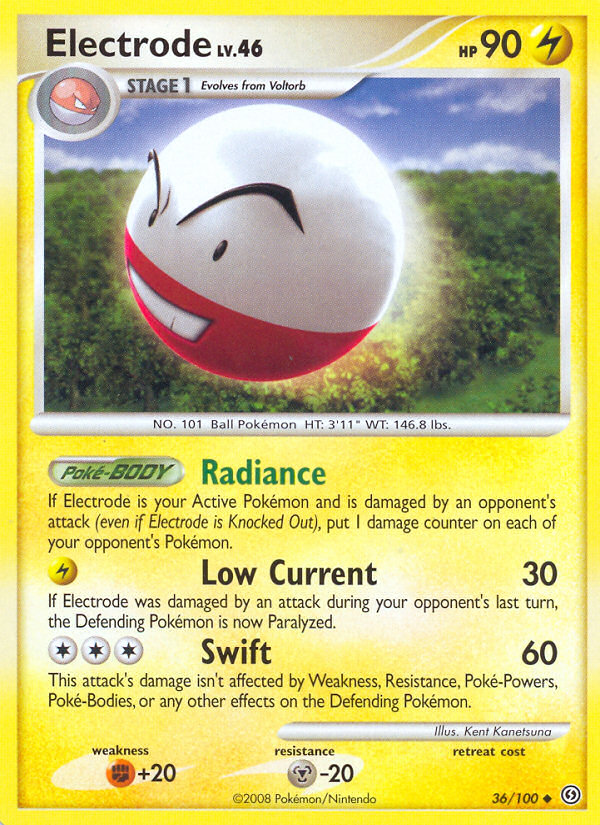 Electrode (36/100) [Diamond & Pearl: Stormfront] | Deep Dive Games St. Marys