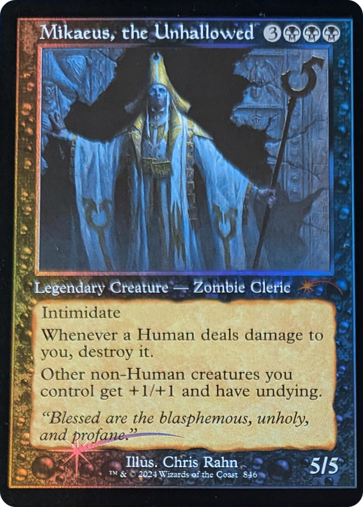 Mikaeus, the Unhallowed (Retro Frame) [Secret Lair Drop Series] | Deep Dive Games St. Marys