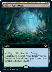 Misty Rainforest (Extended Art) [Modern Horizons 2] | Deep Dive Games St. Marys
