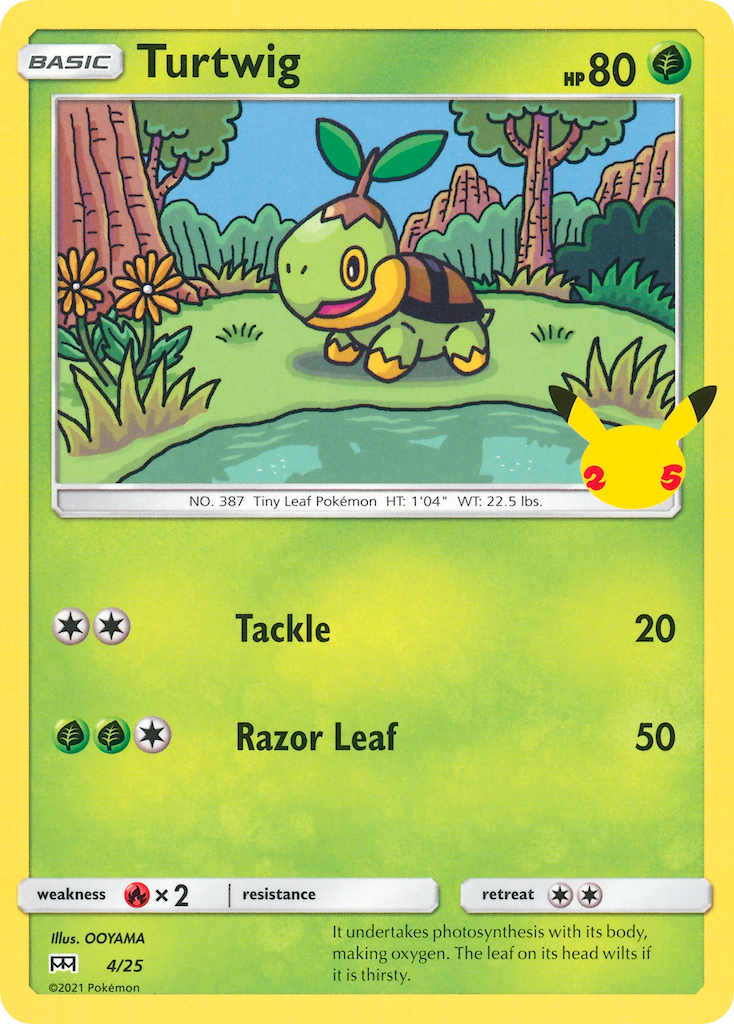 Turtwig (4/25) [McDonald's 25th Anniversary] | Deep Dive Games St. Marys