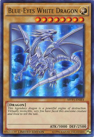 Blue-Eyes White Dragon [MVP1-ENSE4] Ultra Rare | Deep Dive Games St. Marys