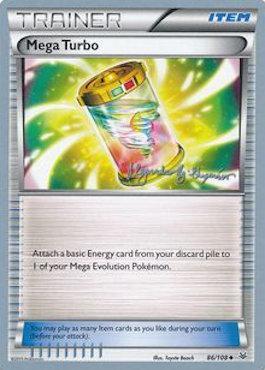 Mega Turbo (86/108) (Primal Groudon - Alejandro Ng-Guzman) [World Championships 2015] | Deep Dive Games St. Marys