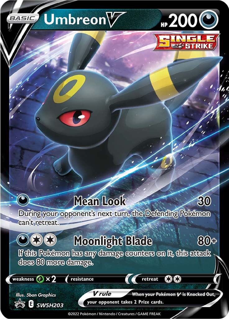 Umbreon V (SWSH203) [Sword & Shield: Black Star Promos] | Deep Dive Games St. Marys