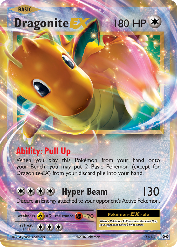 Dragonite EX (72/108) [XY: Evolutions] | Deep Dive Games St. Marys