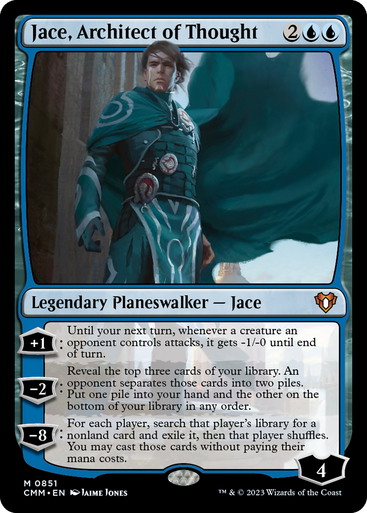 Jace, Architect of Thought [Commander Masters] | Deep Dive Games St. Marys