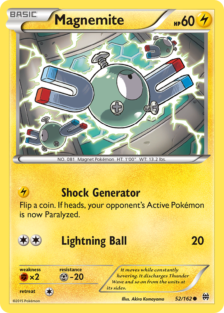 Magnemite (52/162) [XY: BREAKthrough] | Deep Dive Games St. Marys