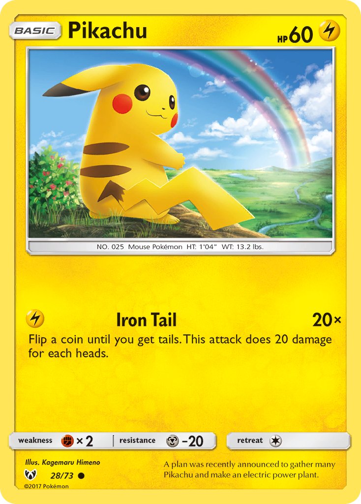 Pikachu (28/73) (Water Web Holo) [Miscellaneous Cards] | Deep Dive Games St. Marys