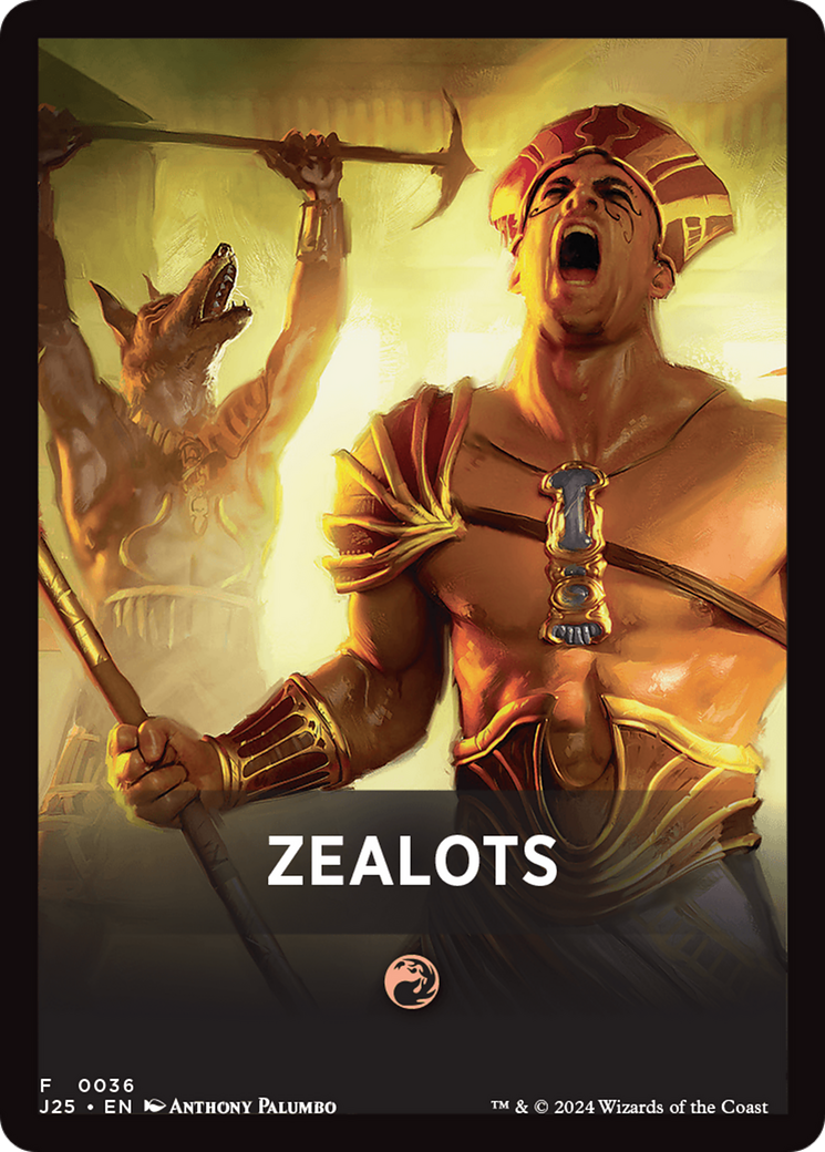 Zealots Theme Card [Foundations Jumpstart Front Cards] | Deep Dive Games St. Marys