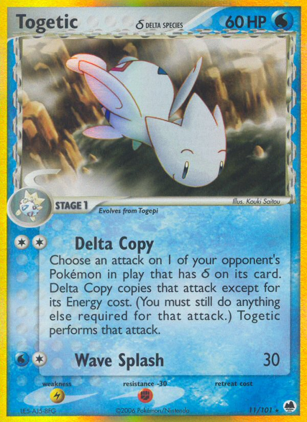 Togetic (11/101) (Delta Species) [EX: Dragon Frontiers] | Deep Dive Games St. Marys