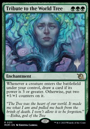 Tribute to the World Tree (Promo Pack) [March of the Machine Promos] | Deep Dive Games St. Marys