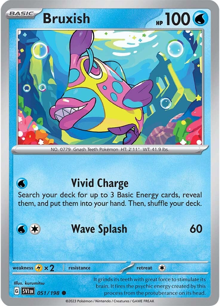 Bruxish (051/198) [Scarlet & Violet: Base Set] | Deep Dive Games St. Marys