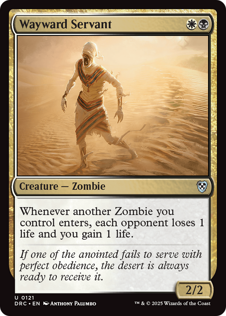 Wayward Servant [Aetherdrift Commander] | Deep Dive Games St. Marys