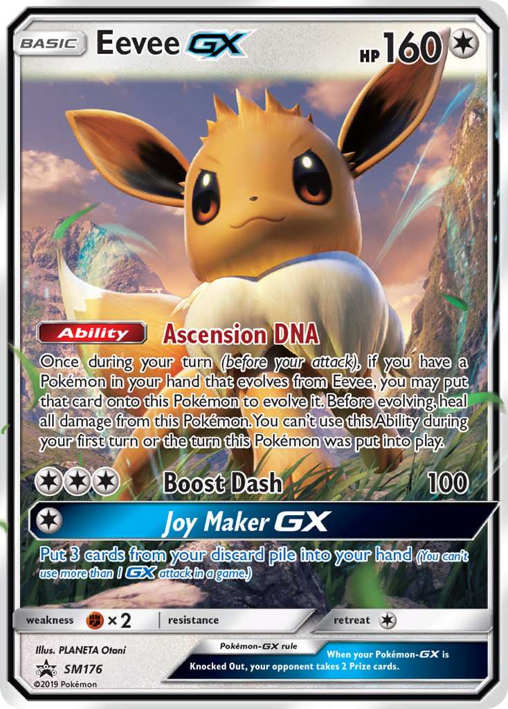 Eevee GX (SM176) [Sun & Moon: Black Star Promos] | Deep Dive Games St. Marys