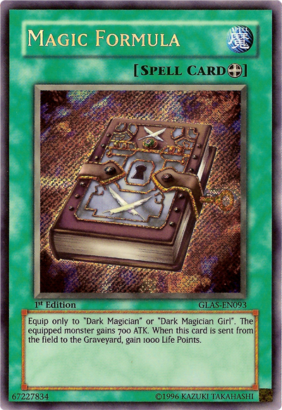Magic Formula [GLAS-EN093] Secret Rare | Deep Dive Games St. Marys