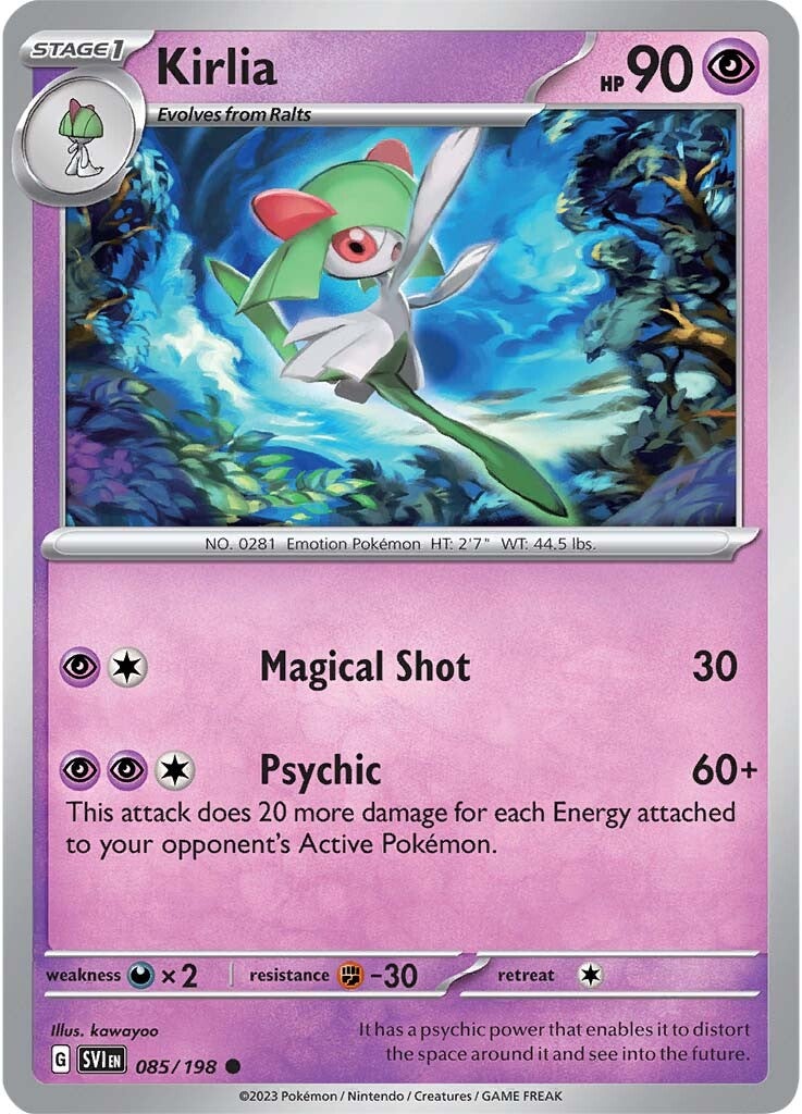 Kirlia (085/198) [Scarlet & Violet: Base Set] | Deep Dive Games St. Marys