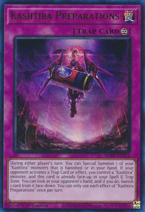 Kashtira Preparations [MP23-EN211] Ultra Rare | Deep Dive Games St. Marys