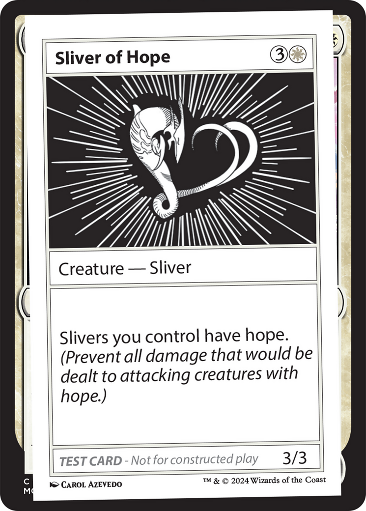 Sliver of Hope [Mystery Booster 2 Playtest Cards] | Deep Dive Games St. Marys