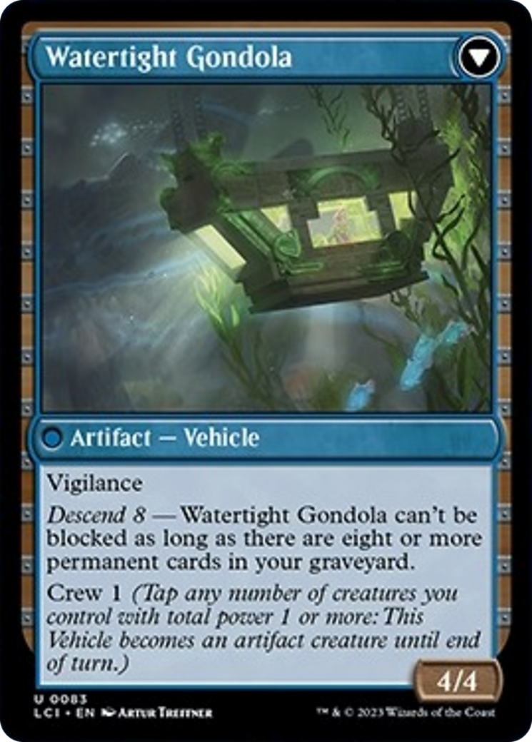 Waterlogged Hulk // Watertight Gondola [The Lost Caverns of Ixalan] | Deep Dive Games St. Marys