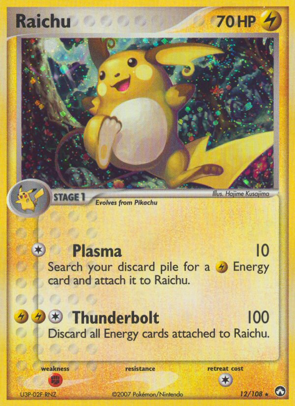 Raichu (12/108) [EX: Power Keepers] | Deep Dive Games St. Marys