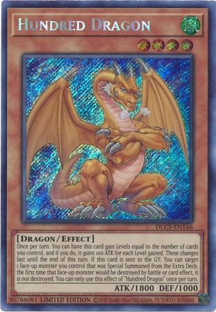 Hundred Dragon [DLCS-EN146] Secret Rare | Deep Dive Games St. Marys