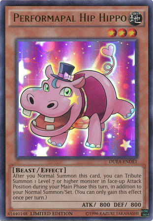 Performapal Hip Hippo [DUEA-ENDE1] Ultra Rare | Deep Dive Games St. Marys