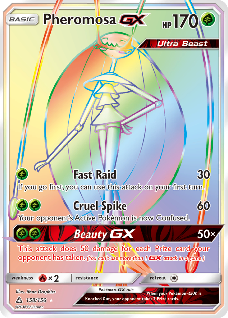 Pheromosa GX (158/156) [Sun & Moon: Ultra Prism] | Deep Dive Games St. Marys