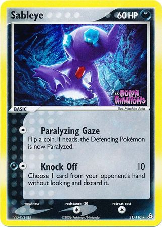 Sableye (31/110) (Stamped) [EX: Holon Phantoms] | Deep Dive Games St. Marys