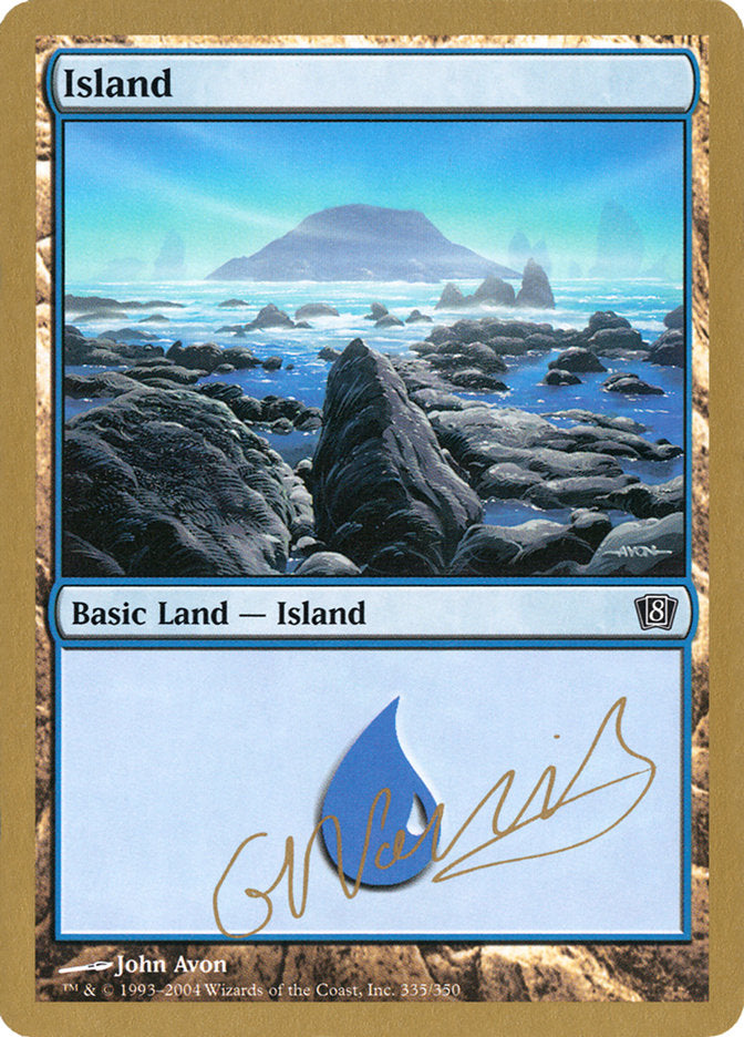 Island (gn335) (Gabriel Nassif) [World Championship Decks 2004] | Deep Dive Games St. Marys