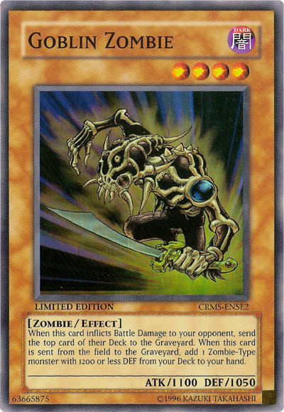 Goblin Zombie [CRMS-ENSE2] Super Rare | Deep Dive Games St. Marys