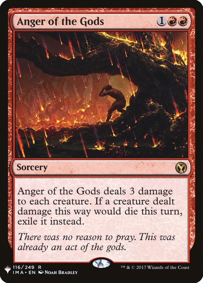 Anger of the Gods [Mystery Booster] | Deep Dive Games St. Marys