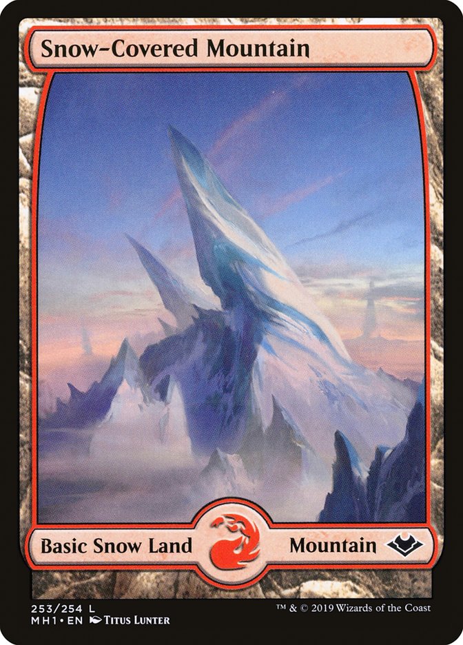 Snow-Covered Mountain [Modern Horizons] | Deep Dive Games St. Marys