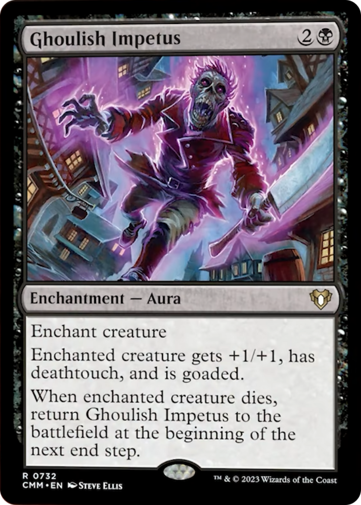 Ghoulish Impetus [Commander Masters] | Deep Dive Games St. Marys