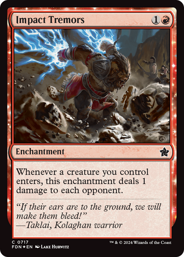 Impact Tremors [Foundations] | Deep Dive Games St. Marys